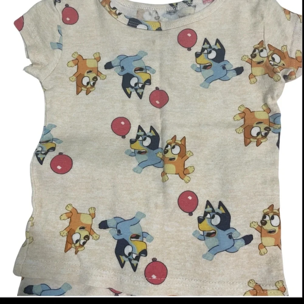 Minnie & Daisy & Bluey Girls Pajama sets   Set of 2 tops and bottoms